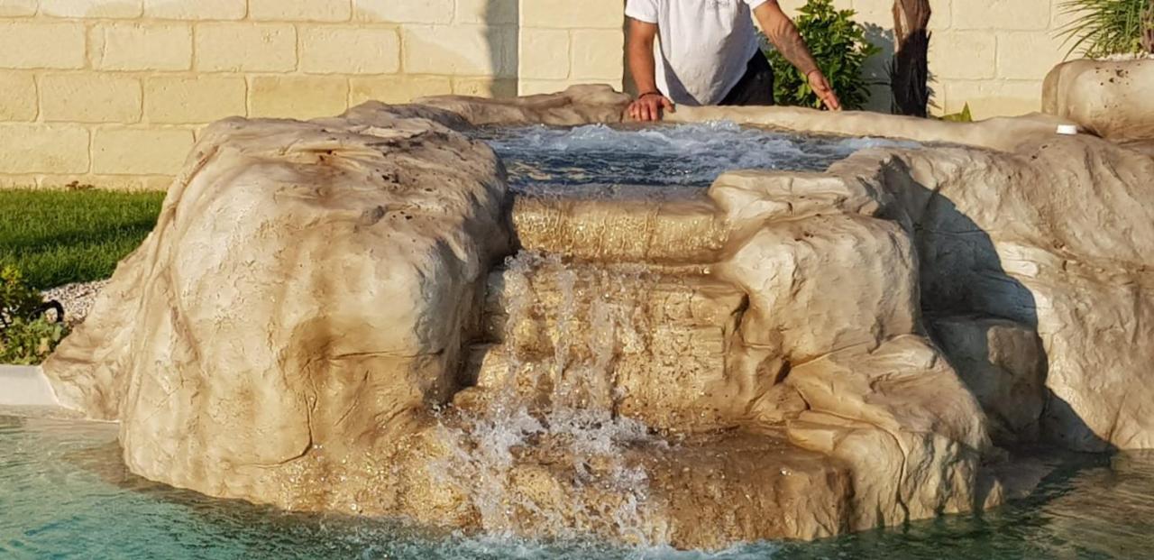 Villa Zecca Con Piscina Lecce Luaran gambar