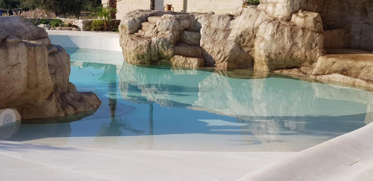 Villa Zecca Con Piscina Lecce Luaran gambar